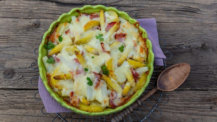 Spargelhof Küthen | Kartoffelauflauf mit Spargel